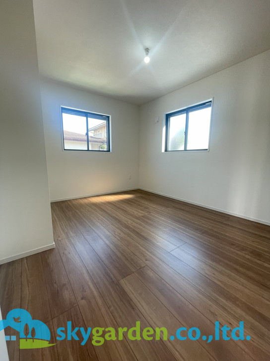 藤沢市片瀬海岸5期　新築戸建　全3棟1号棟の寝室