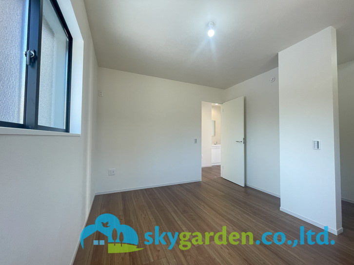 藤沢市片瀬海岸5期　新築戸建　全3棟1号棟の寝室