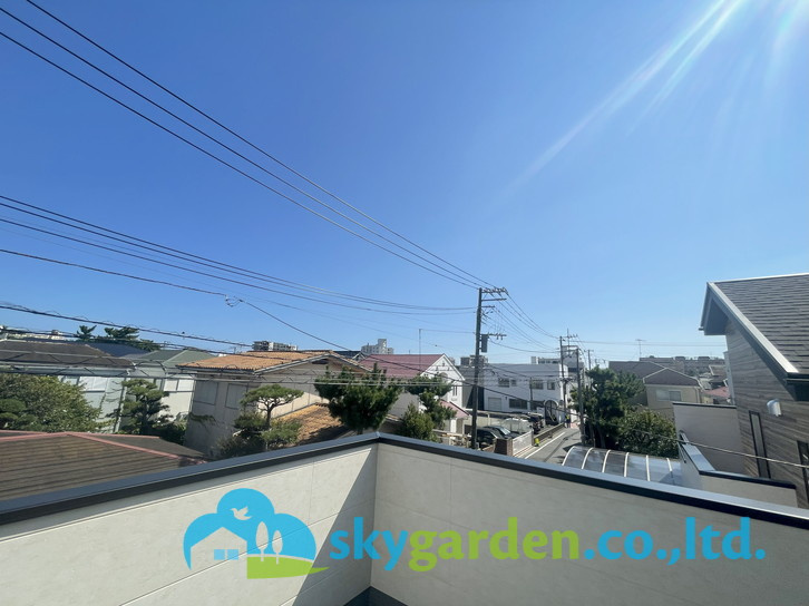 藤沢市片瀬海岸5期　新築戸建　全3棟1号棟の展望