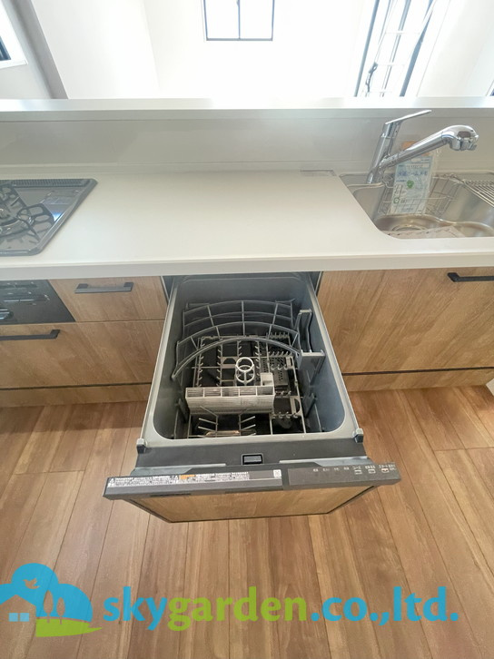 藤沢市片瀬海岸5期　新築戸建　全3棟1号棟のキッチン