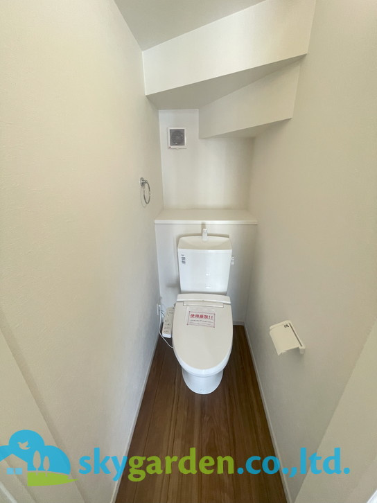 藤沢市片瀬海岸5期　新築戸建　全3棟1号棟のトイレ