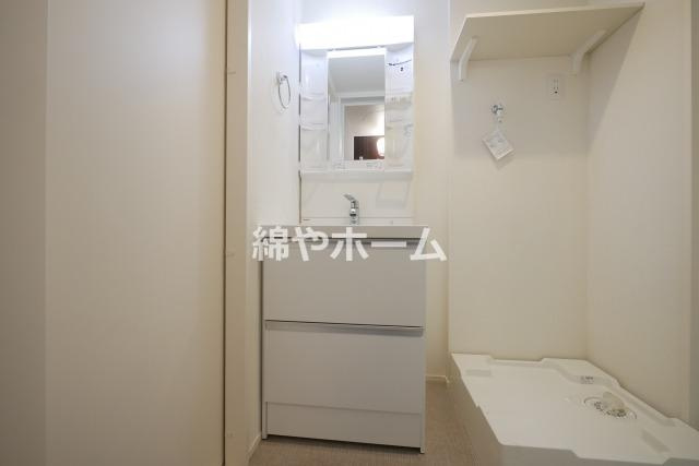 ルカセレーヌの独立洗面台|独立洗面化粧台が付いています