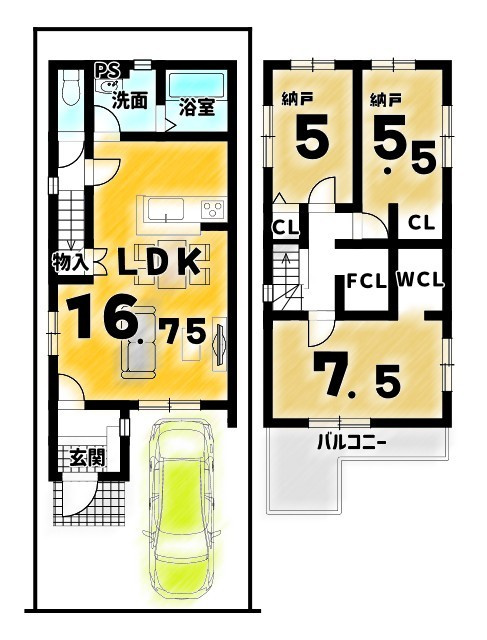 嵯峨野南浦町5期６号地