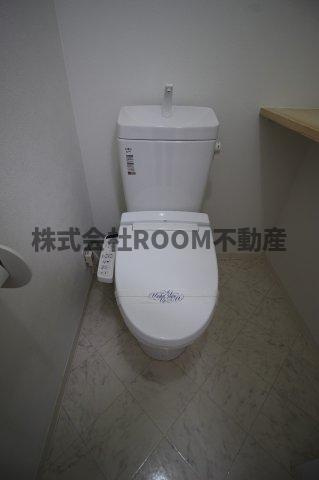 スカイコート年見のトイレ|トイレもきれいです