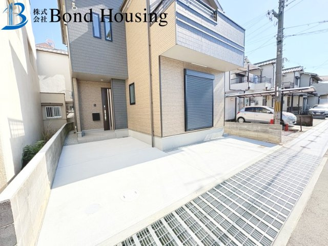 土山駅まで徒歩8分　魚住町清水　新築限定1棟のバルコニー