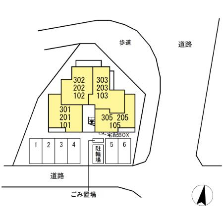 D-crinum 下土狩の区画図