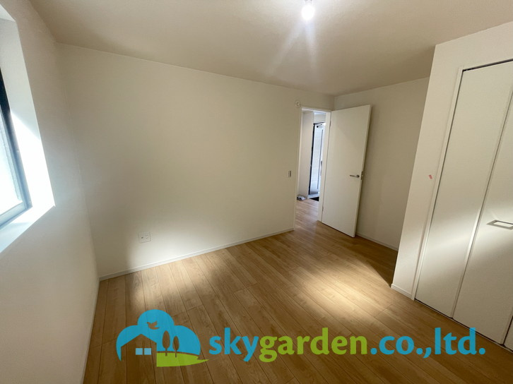 藤沢市片瀬海岸5期　新築戸建　全3棟2号棟の寝室