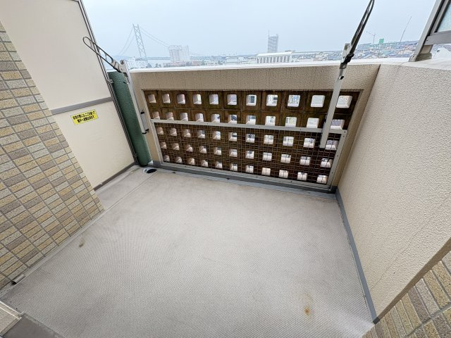 ワコーレ霞ヶ丘景彩館のバルコニー