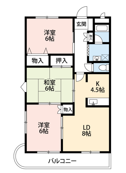 【間取り】 | アーバン西岡崎