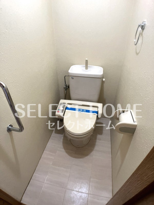 【トイレ】 | アーバン西岡崎 | 清潔感のあるトイレです