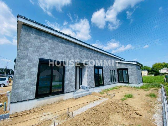 八街市朝日　平屋　新築戸建の外観