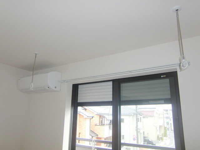 メゾンプルミエールの内装|★室内物干しフック★防犯シャッター★