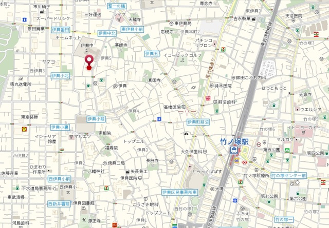 メゾンプルミエールの地図|★案内図★