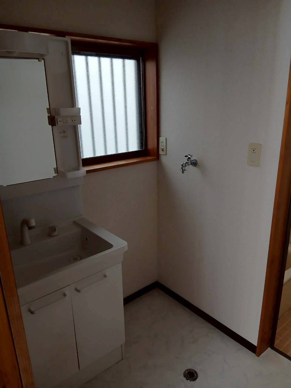 野田1319-119貸家の洗面所|洗面所です