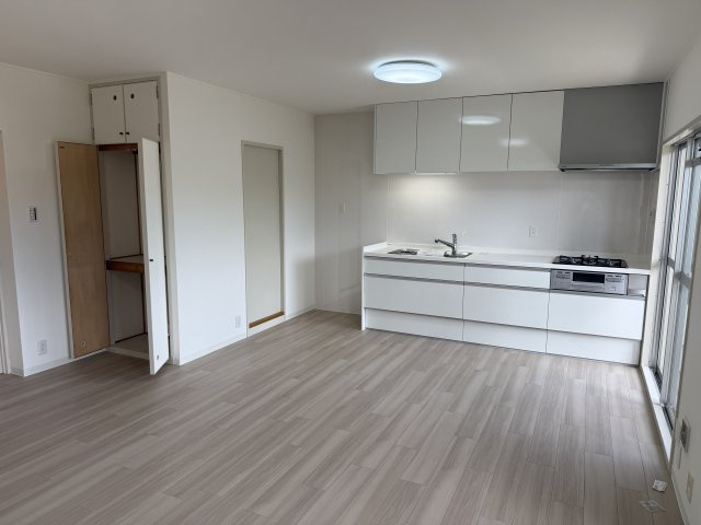 研究学園5団地・523号棟のキッチン