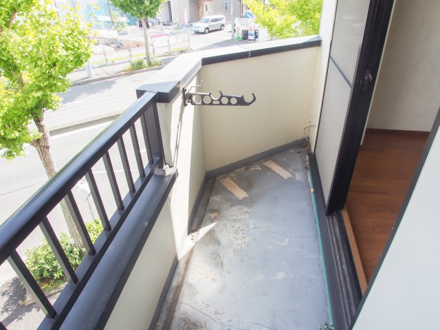 エビスマンションのバルコニー