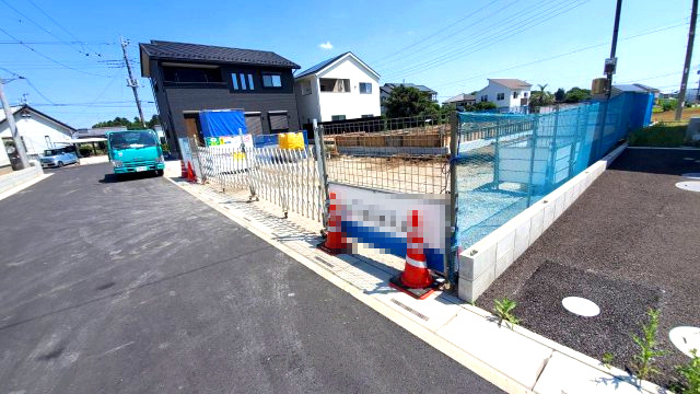 Livele Garden　寄居町赤浜第4の前面道路含む現地写真|前面道路含む現地写真です