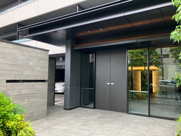 プラウド北浦和のエントランス|エントランスです