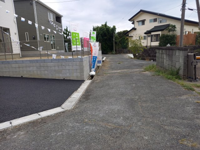 北茨城市中郷町粟野　第１の前面道路含む現地写真|前面道路含む現地写真です