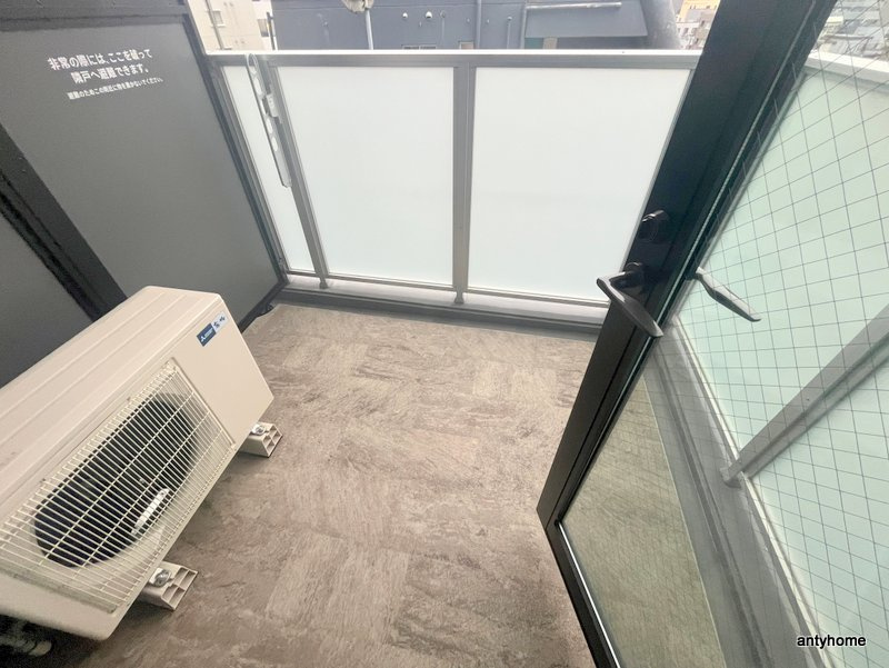 S-RESIDENCE福島diverse　仲介手数料無料のバルコニー