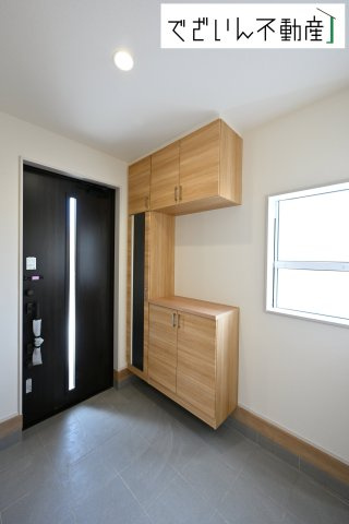 【玄関】 | blooming garden深谷市上野台　新築住宅 | 現地(2025年9月撮影)