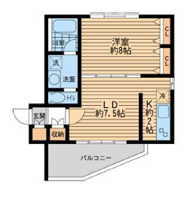 S-FORT西船橋の間取り