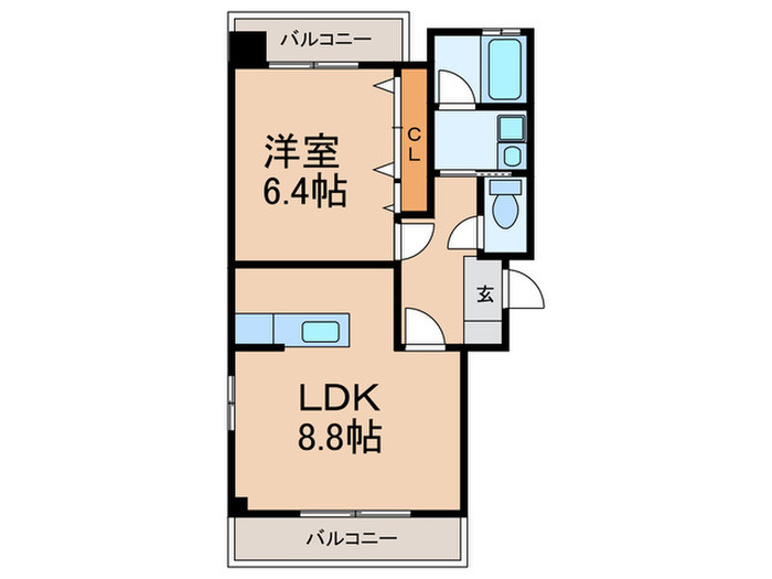 CASA DE  オカダの間取り