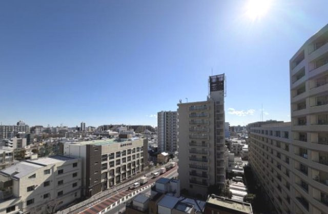 ランジュ2000大島　9階　角　部屋　リ　ノベーション済の展望