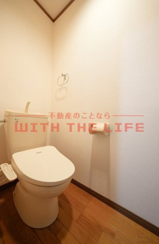 ベルセゾンⅡ【キャッシュバック対象物件】のトイレ|トイレもきれいです