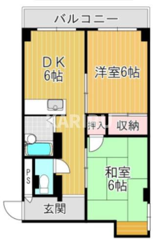 センチュリー鶴見の間取り