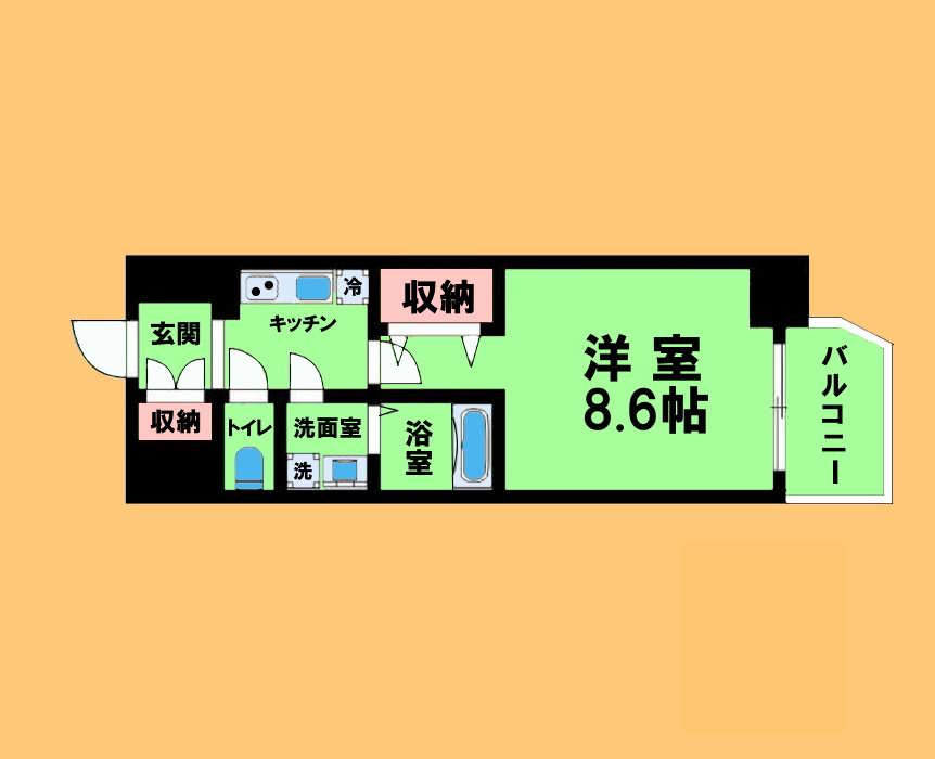 エスリード名城公園の間取り