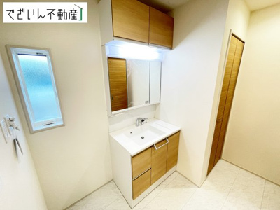 【独立洗面台】 | blooming garden本庄市下野堂　新築住宅 | ≪1号棟≫
現地(2025年10月撮影)