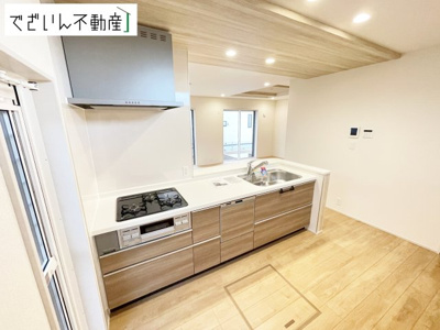 【キッチン】 | blooming garden本庄市下野堂　新築住宅 | ≪1号棟≫
現地(2025年10月撮影)