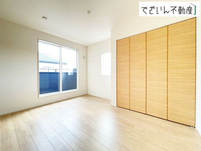 【洋室】 | blooming garden本庄市下野堂　新築住宅 | ≪1号棟≫
現地(2025年10月撮影)