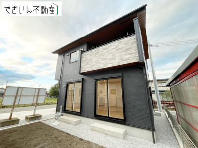 【外観】 | blooming garden本庄市下野堂　新築住宅 | ≪1号棟≫
現地(2025年10月撮影)