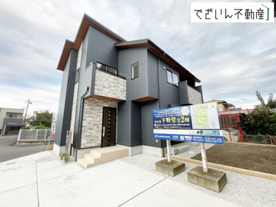 【外観】 | blooming garden本庄市下野堂　新築住宅 | ≪1号棟≫
現地(2025年10月撮影)