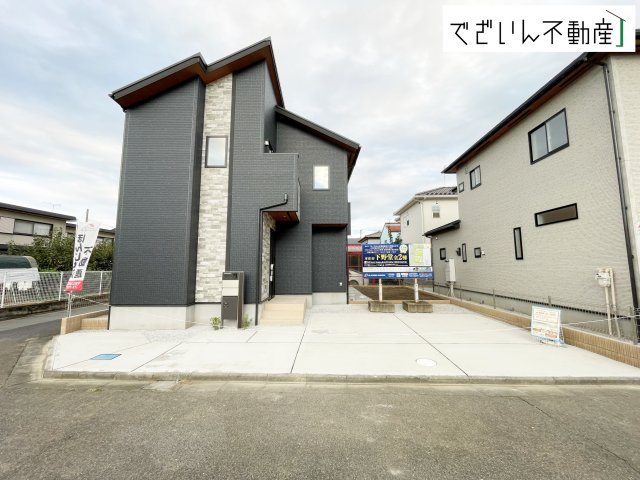 【前面道路含む現地写真】 | blooming garden本庄市下野堂　新築住宅 | ≪1号棟≫
現地(2025年10月撮影)