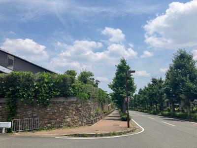 【前面道路含む現地写真】 | 桂坂 御陵大枝山町二丁目 一戸建