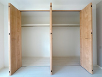 【収納】 | 小笹ハイツ28号棟 | たくさんあっても困らないのが収納スペース。ひとつでこれだけ大きいとずいぶん助かります。