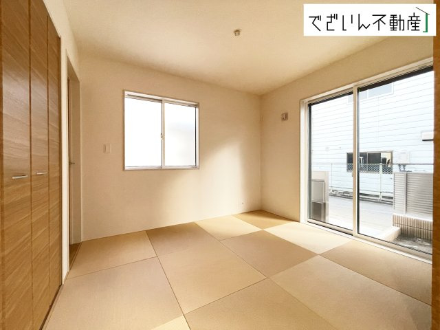 【和室】 | blooming garden本庄市下野堂　新築住宅 | ≪2号棟≫
現地(2025年10月撮影)