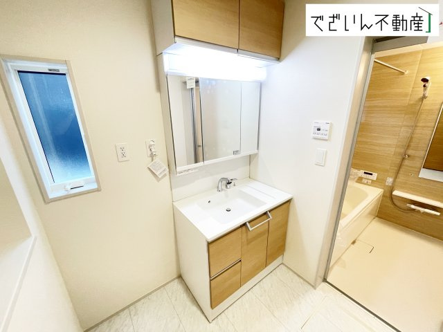 【独立洗面台】 | blooming garden本庄市下野堂　新築住宅 | ≪2号棟≫
現地(2025年10月撮影)