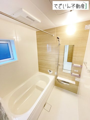 【浴室】 | blooming garden本庄市下野堂　新築住宅 | ≪2号棟≫
現地(2025年10月撮影)