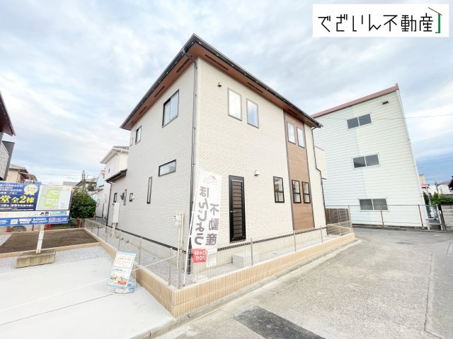 【外観】 | blooming garden本庄市下野堂　新築住宅 | ≪2号棟≫
現地(2025年10月撮影)