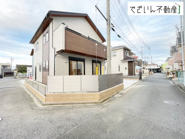 【前面道路含む現地写真】 | blooming garden本庄市下野堂　新築住宅 | ≪2号棟≫
現地(2025年10月撮影)