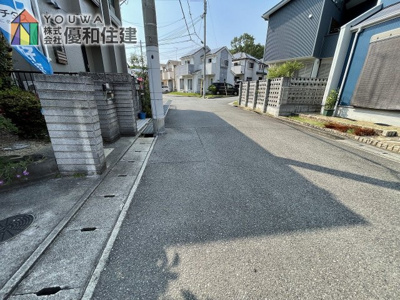【前面道路含む現地写真】 | 中古戸建　神戸市西区伊川谷町潤和