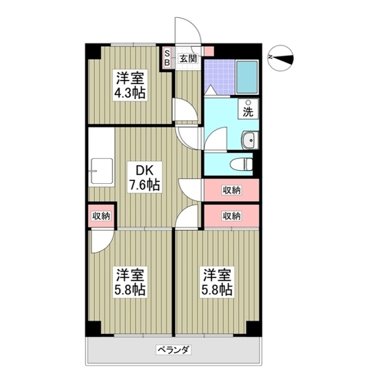 【間取り】 | インペリアル本丸