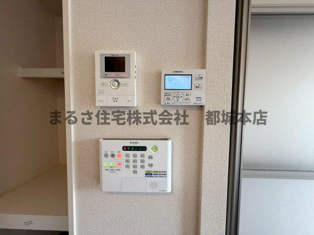 都城市南鷹尾町のアパートのセキュリティ