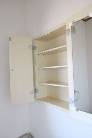 ブルーシェルの収納