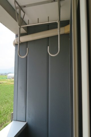 ブルーシェルのバルコニー