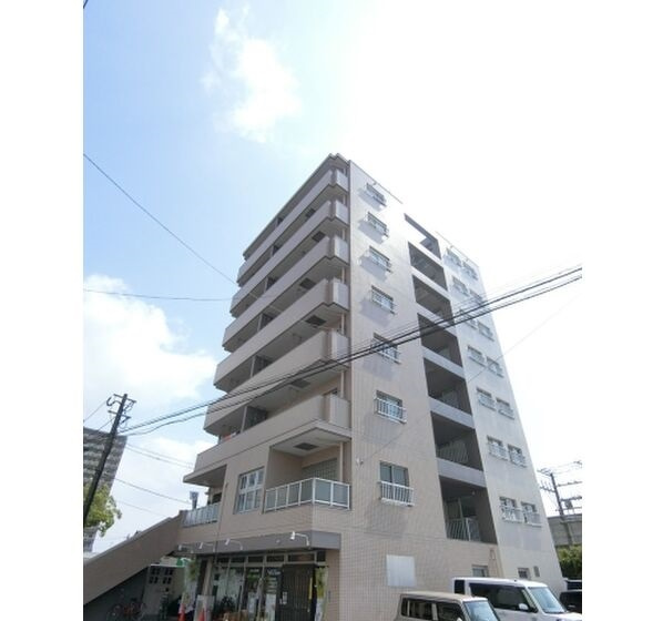 サンライズ荒木駅前の外観|おしゃれな外観です